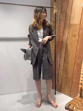 「BABYLONE（バビロン）のアイテム」を使った、maiさん（レディース・161cm）の春コーディネート