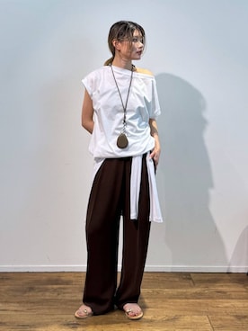 「BABYLONE（バビロン）のアイテム」を使った、maiさん（レディース・161cm）の夏コーディネート