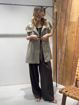 「BABYLONE（バビロン）のアイテム」を使った、maiさん（レディース・161cm）の春コーディネート