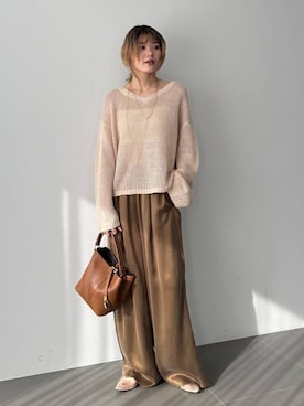 「BABYLONE（バビロン）のアイテム」を使った、maiさん（レディース・161cm）の春コーディネート