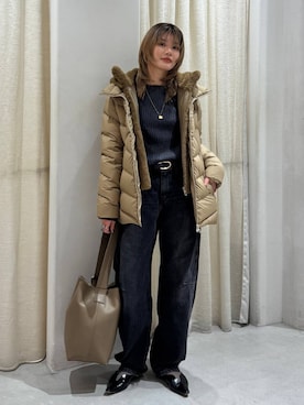 「BABYLONE（バビロン）のアイテム」を使った、maiさん（レディース・161cm）の秋コーディネート