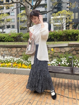 misakiさん（レディース・162cm）の春コーディネート