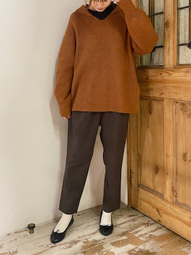 misakiさん（レディース・162cm）の冬コーディネート