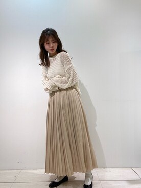 misakiさん（レディース・162cm）の春コーディネート