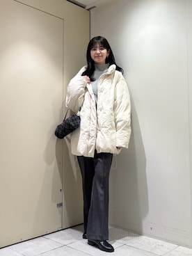 misakiさん（レディース・162cm）の冬コーディネート