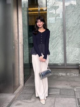 misakiさん（レディース・162cm）の冬コーディネート