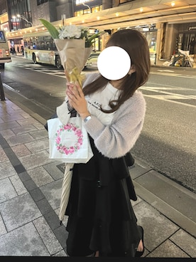 「GRL（グレイル）のアイテム（アンサンブル）」を使った、ᴍ ᴇ ᴍ ᴏ ʀ ɪ さん（レディース・153cm）の春コーディネート