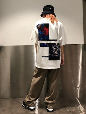 「Danke schon」｜「アイテム（スラックス）」を使った、マツモトさん（レディース・161cm）の夏コーディネート