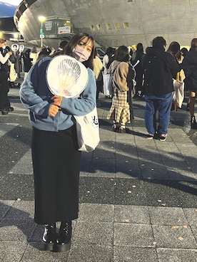 「オタ活」｜ハルカさん（レディース・153cm）の秋コーディネート