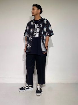 「B'2nd（ビーセカンド）のアイテム」を使った、naoさん（メンズ・172cm）の夏コーディネート