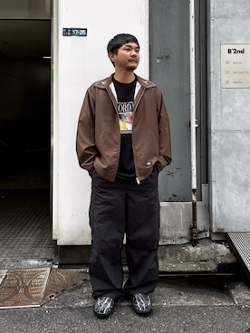 「アイテム（その他アウター）」を使った、naoさん（メンズ・172cm）の夏コーディネート
