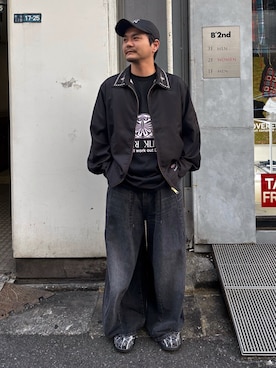 「アイテム（その他アウター）」を使った、naoさん（メンズ・172cm）の秋コーディネート
