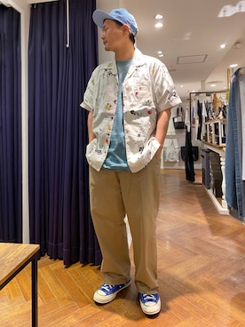naoさん（メンズ・172cm）の夏コーディネート