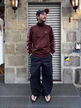 「アイテム（スリッポン）」を使った、naoさん（メンズ・172cm）の夏コーディネート