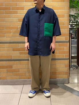 naoさん（メンズ・172cm）の夏コーディネート