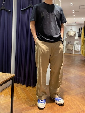 「MSGM（エムエスジーエム）のアイテム」を使った、naoさん（メンズ・172cm）の夏コーディネート