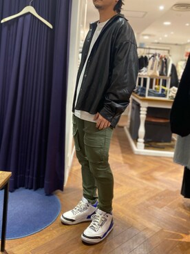 naoさん（メンズ・172cm）の冬コーディネート