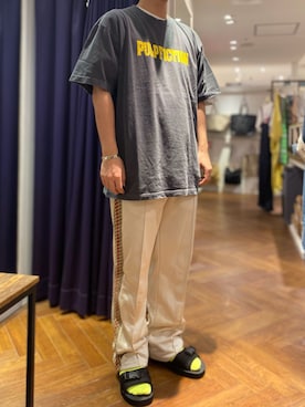 「MANASTASH（マナスタッシュ）のアイテム（シューズ）」を使った、naoさん（メンズ・172cm）の夏コーディネート