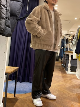 「LUSOR（ルーソル）のアイテム（ジャケット/アウター）」を使った、naoさん（メンズ・172cm）の秋コーディネート