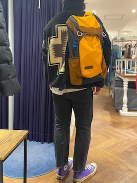 「PENDLETON（ペンドルトン）のアイテム（ブルゾン）」を使った、naoさん（メンズ・172cm）の秋コーディネート
