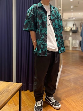 「MSGM（エムエスジーエム）のアイテム」を使った、naoさん（メンズ・172cm）の夏コーディネート