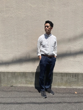 「Onitsuka Tiger（オニツカタイガー）のアイテム」を使った、hiraxxxさん（メンズ・175cm）の夏コーディネート