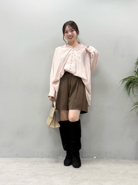 かなみさん(レディース・156cm)の秋コーディネート