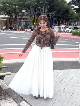かなみさん（レディース・156cm）の夏コーディネート