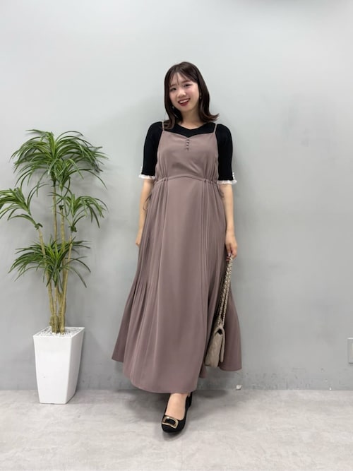 前後2WAYシアーフリルリブニット（ニット/セーター）｜natural
