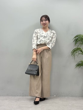 かなみさん（レディース・156cm）の春コーディネート