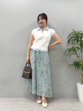 かなみさん（レディース・156cm）の夏コーディネート