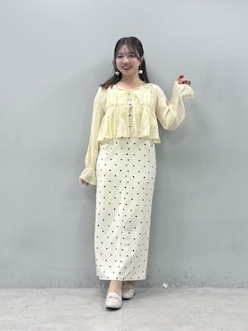 かなみさん（レディース・156cm）の春コーディネート