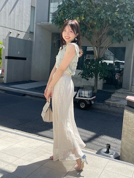 かなみさん(レディース・156cm)の春コーディネート