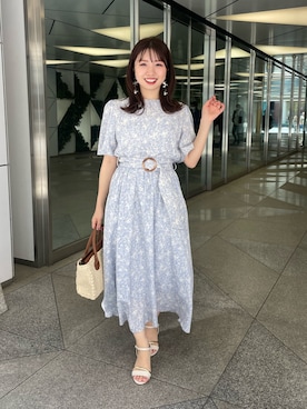 かなみさん（レディース・156cm）の春コーディネート