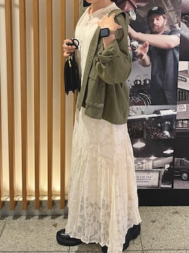 かなみさん（レディース・156cm）の秋コーディネート