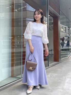 かなみさん（レディース・156cm）の春コーディネート