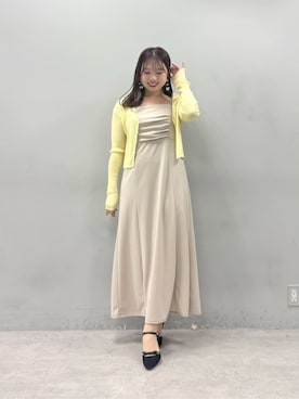 かなみさん（レディース・156cm）の春コーディネート