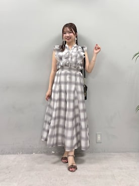 「natural couture（ナチュラルクチュール）のアイテム」を使った、かなみさん（レディース・156cm）の春コーディネート