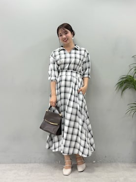 かなみさん（レディース・156cm）の夏コーディネート