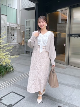 かなみさん（レディース・156cm）の冬コーディネート