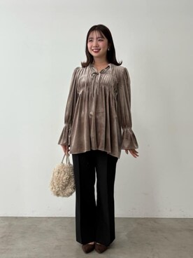 かなみさん（レディース・156cm）の夏コーディネート