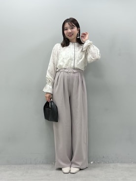 かなみさん（レディース・156cm）の秋コーディネート