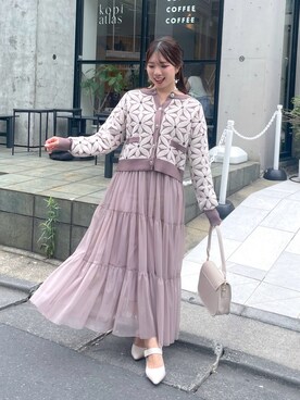 かなみさん（レディース・156cm）の夏コーディネート