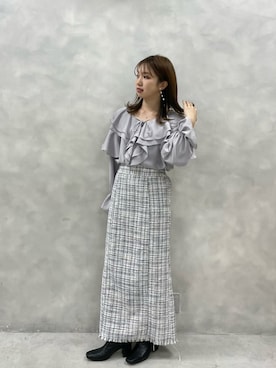 かなみさん（レディース・156cm）の冬コーディネート