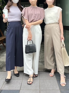 かなみさん(レディース・156cm)の春コーディネート
