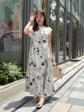 かなみさん（レディース・156cm）の夏コーディネート