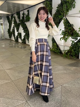 かなみさん(レディース・156cm)の秋コーディネート