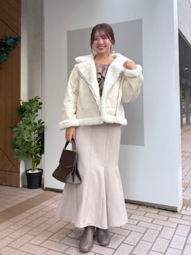 かなみさん（レディース・156cm）の秋コーディネート