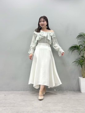 かなみさん（レディース・156cm）の春コーディネート