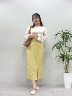 かなみさん（レディース・156cm）の冬コーディネート